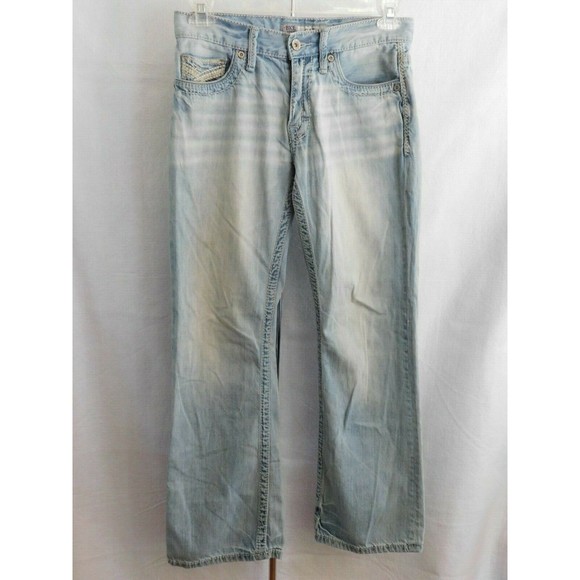 BKE Denim Jeans 30 Men's Carter Zipper Fly Denim Jeans Size 30R - Picture 2 of 9